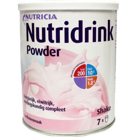 Aardbei poeder van Nutridrink