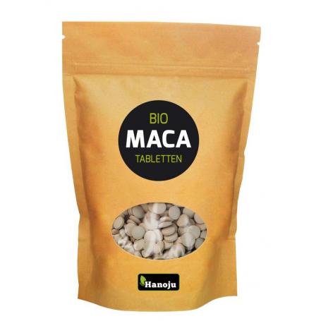 Maca premium 500mg paper bag bio van Hanoju