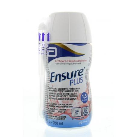 Plus aardbei van Ensure