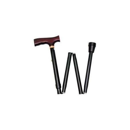 Wandelstok comfort opvouw zwart links van Able 2