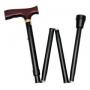 Wandelstok comfort opvouw zwart links van Able 2