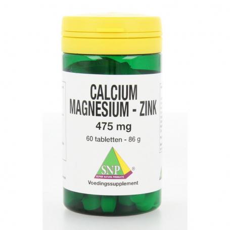 Calcium magnesium zink 475mg van SNP