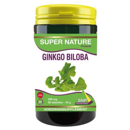 Ginkgo biloba 500mg puur van SNP