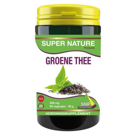 Groene thee 500 mg puur van SNP