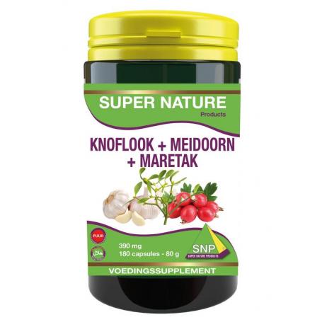 Knoflook-meidoorn-maretak 390 mg puur van SNP