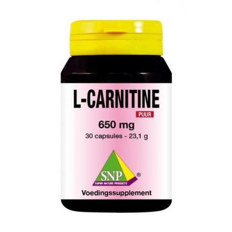L-Carnitine 650mg puur van SNP