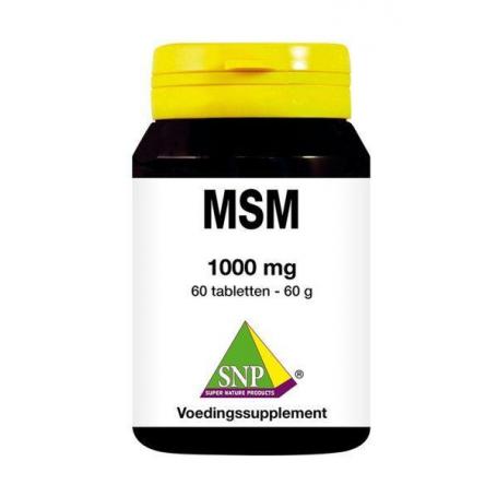 MSM 1000mg van SNP
