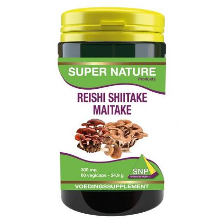 Reishi shiitake maitake 300 mg van SNP
