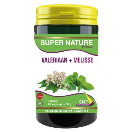 Valeriaan melisse 400 mg puur van SNP