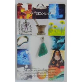 Hanger gezondheidssteen amazoniet