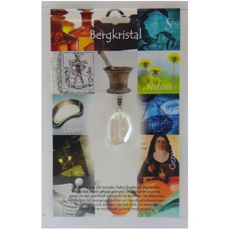 Hanger gezondheidssteen bergkristal van Steengoed