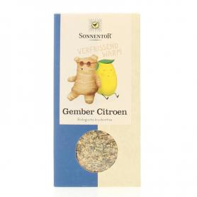 Gember & citroen kruiden thee los bio