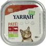 Kattenvoer pate met rund bio van Yarrah