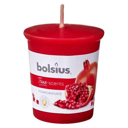 Votive 53/45 rond true scents pomegranate van Bolsius