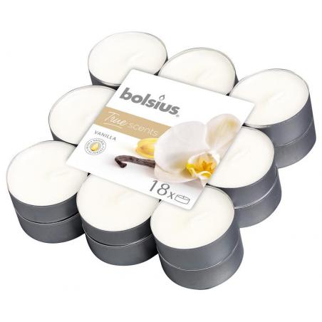 Theelichten true scents vanilla van Bolsius