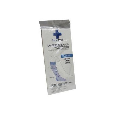 Compressiekous wit M 23 - 26 cm van Solvacare