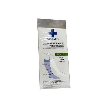 Compressiekous wit S 19 - 23 cm van Solvacare