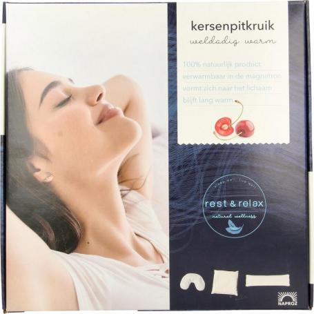 Kersenpitkussen u-vorm van Naproz