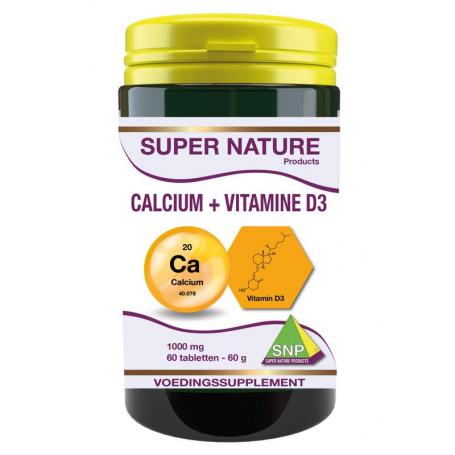 Calcium vitamine D3 1000 mg van SNP