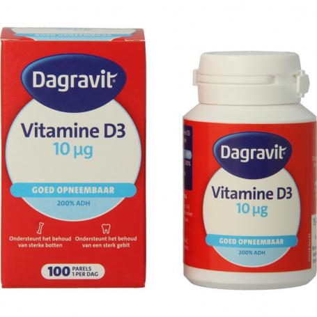 Vitamine D pearls 400IU van Dagravit