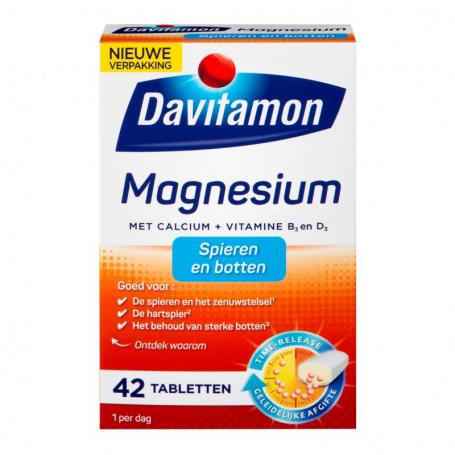 Magnesium spieren en botten van Davitamon