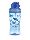 Flip it beker 360ml blauw 4+ jaar van Nuby