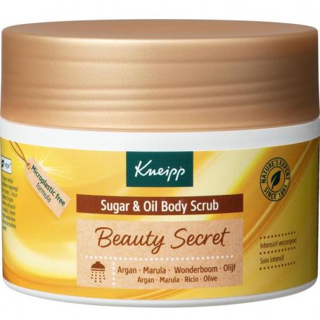 Body scrub sugar beauty geheimen van Kneipp