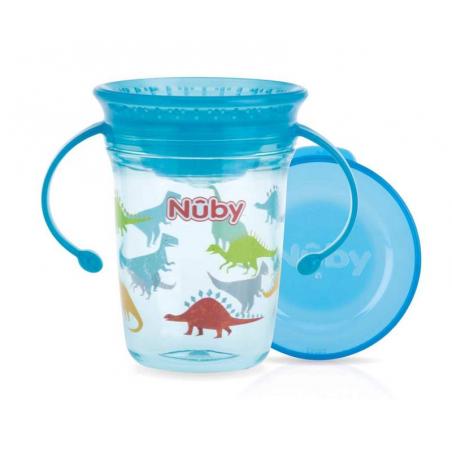 Wonder cup 240ml aqua 6+ maanden van Nuby