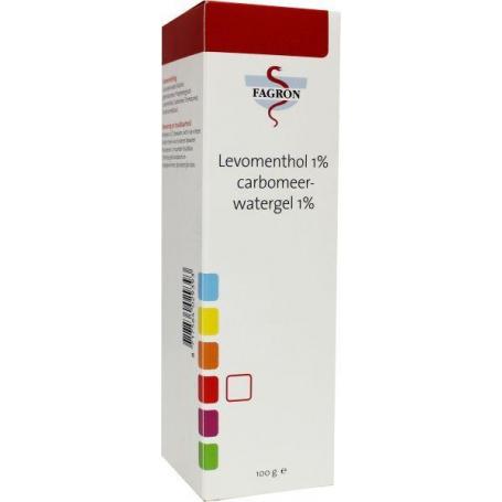 Levomenthol 1% carbomeer d & b van Fagron