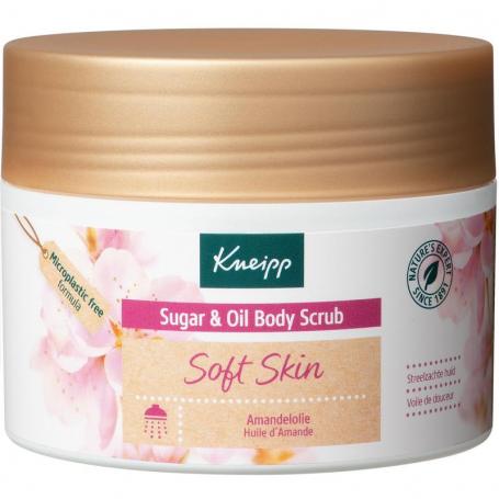 Body scrub sugar amandelolie van Kneipp