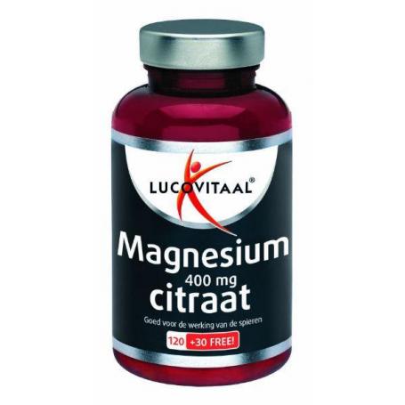 Magnesium citraat 400mg van Lucovitaal