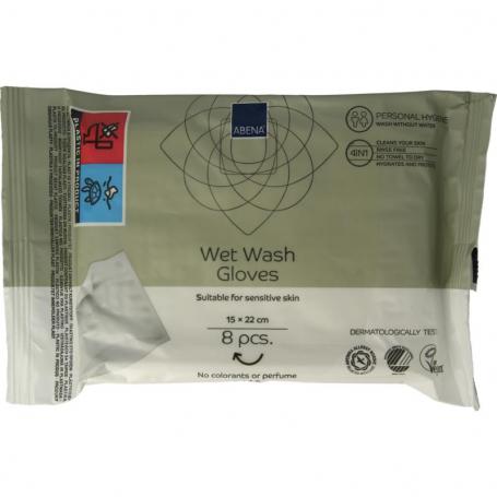 Wet wash washandjes verzorgend van Abena