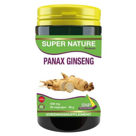Panax ginseng 500mg puur van SNP