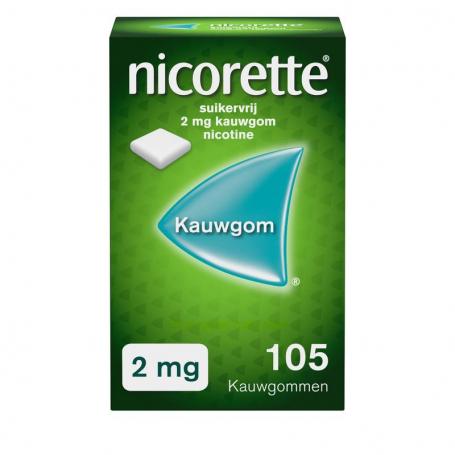 Kauwgom 2 mg classic van Nicorette