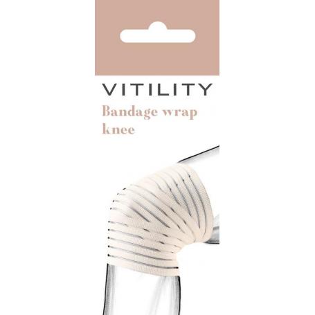 Bandage knie wrap H&F van Vitility