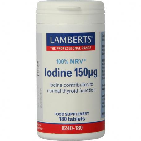 Jodium 150mcg (iodine) van Lamberts
