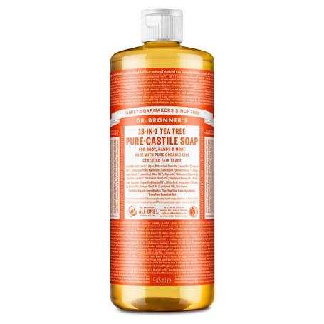 Liquid soap tea tree van Dr Bronners