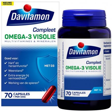 Compleet omega 3 vis van Davitamon