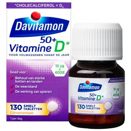 Vitamine D 50+ smelttablet van Davitamon