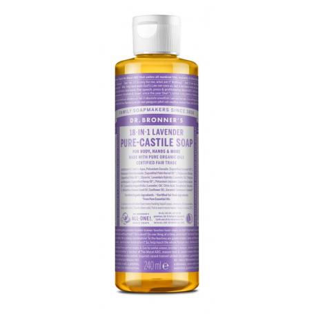 Liquid soap lavender van Dr Bronners