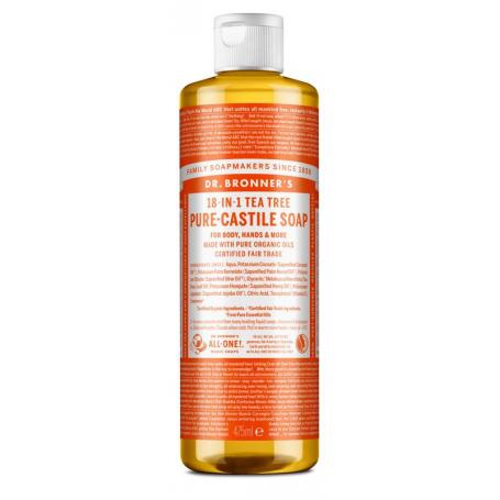 Liquid soap tea tree van Dr Bronners