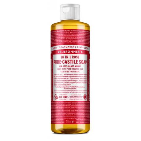 Liquid soap roos van Dr Bronners