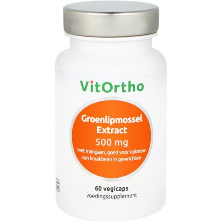 Groenlipmossel extract 500mg van Vitortho