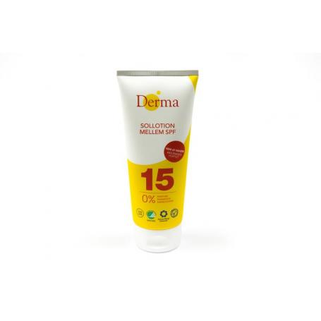 Sun lotion SPF15 van Derma