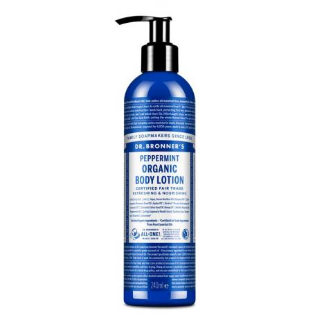 Body lotion pepermunt van Dr Bronners