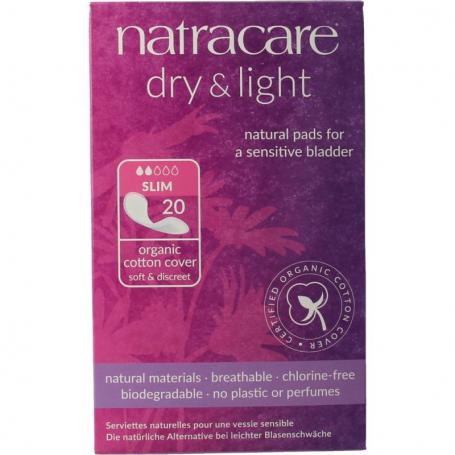 Dry & light pads van Natracare