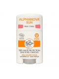 Sun stick face pink SPF50+ van Alphanova Sun