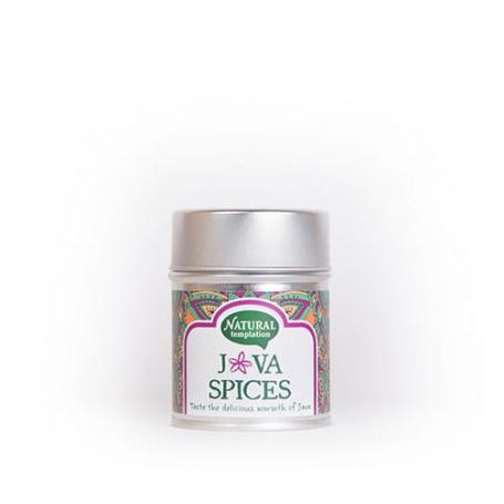 Java spices blikje natural spices bio van Nat Temptation