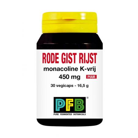 Rode gist rijst monacoline K-vrij puur van SNP