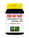 Rode gist rijst monacoline K-vrij puur van SNP